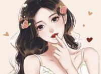 动漫风格可爱女生头像