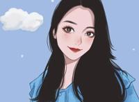 手绘漫画头像，简单画风，成就别样精彩