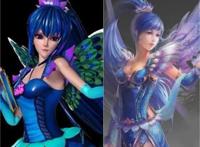 当叶罗丽美女变成二次元美女，思思变得很梦幻，毒夕绯变得很性感