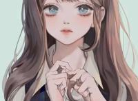萌萌哒的动漫一美女，可爱小淑女！