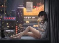 3D唯美画风高清动漫女神楚楚动人