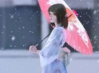 3D唯美画风高清动漫女神楚楚动人