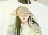 二次元那些惊艳了时光的绝色美人，斗笠轻纱仙气飘飘