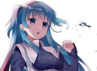 盘点二次元的蓝发美女第三期，蓝发才是最美的！