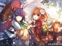 二次元少女精美插画！