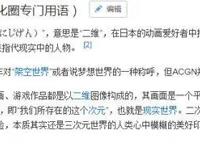 二次元到底是个啥玩意？为啥能吸引那么多，纯情少男少女