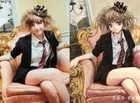 当三次元美女遇上二次元，摊牌不装了，果然纸片人才是真爱