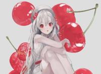 画师绘制花果拟人化，水果变身萌妹子，鲜花变成美少女