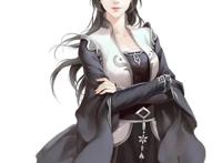 二次元古风美人一袭黑衣惊艳出场，个个美的动人心魄