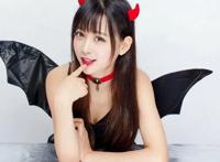 三个风格美少女cos小恶魔，第一个可爱动人，最后一个颜值无敌