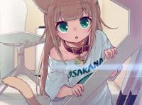 “猫咪萌娘”的画师，再放出新作品，原型真的是美女喵