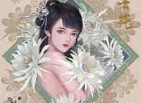 画师将花朵拟人变成美少女，昙花是绝色仙女，只有玫瑰花最特别