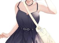 二次元＃清纯吊带连衣裙美少女壁纸