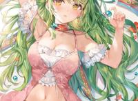 二次元＃清纯吊带连衣裙美少女壁纸