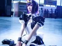 二次元鬼族萌妹女仆装，妖异的美感