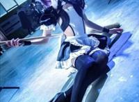 二次元鬼族萌妹女仆装，妖异的美感