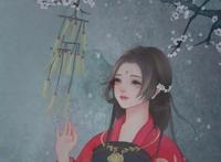 古风二次元美女壁纸丨愿做同心人，齐看窗前花开花落！