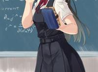二次元美女：最能展现少女青春、美丽的就是校服了，有喜欢的JK吗