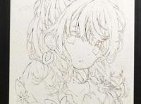 CG原画插画教程：日系二次元动漫女孩