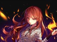 漂亮的二次元少女插画，喜欢就拿走吧