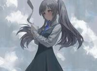 动漫人物插画分享——二次元的双马尾美少女同人