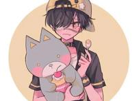 可爱小奶狗动漫男头像，人家这么可爱，当然是男孩子