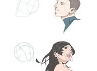 如何画女生动漫人物头像？怎么画动漫女生头部？