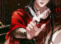 《天官赐福》漫画帅气的花城，侧面攻气十足，正脸俊美惊艳！