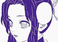 「第102期」动漫女头：鬼灭之刃虫柱蝴蝶忍无水印女生头像