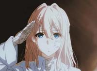 「第95期」动漫女头：紫罗兰永恒花园无水印女生头像