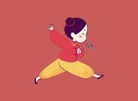 红色动漫女头已送达