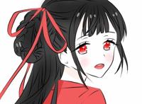 红色动漫女头已送达