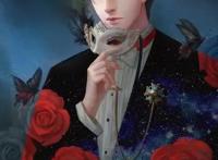 酷酷的二次元动漫男生头像，泥土往往殉葬着一片海洋的宿命！