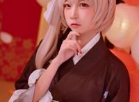 二次元Cos丨穹妹·和服丨二佐Nisa