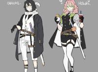 鬼灭之刃全员制服，义勇蝴蝶忍情侣装，网友表示：爱了！