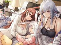 碧蓝航线日服周年庆追加过场图超给力的四期科研船与皇家女仆团