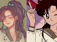 当美少女战士换个画风，土萌萤清纯可爱，月野兔变身芭比娃娃