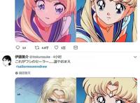 推特爆火的“美少女战士挑战”：想看水龙敬笔下的月野兔吗？