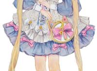 日本画师绘制唯美系少女，月野兔尝试可爱风，蝴蝶忍美颜拉满