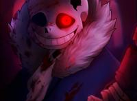 《传说之下》AU人物志HorrorSans：颅骨崩碎的刹那，祸乱秩序的疯狂