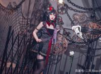 《碧蓝航线》大凤cos，优雅美丽，哥特风与机械风融合太美了