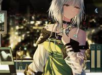 《明日方舟》机甲同人：狮蝎宛如人形怪兽，白金气场炸裂，真帅