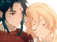 原神：荧魈也太甜了，汉服版荧妹绝美