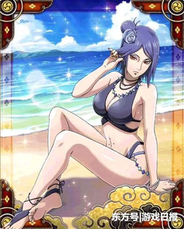  火影手游所有女性泳装,雏田美如画