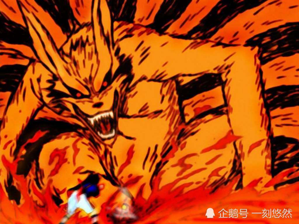 九尾,鸣人,轮回眼,火影,九尾妖狐