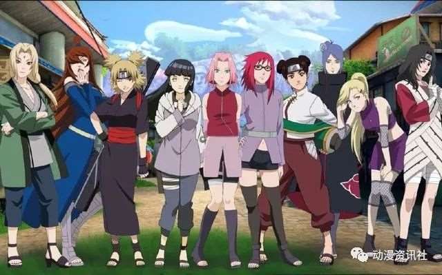 在火影忍者中御姐范女王系的美女忍者