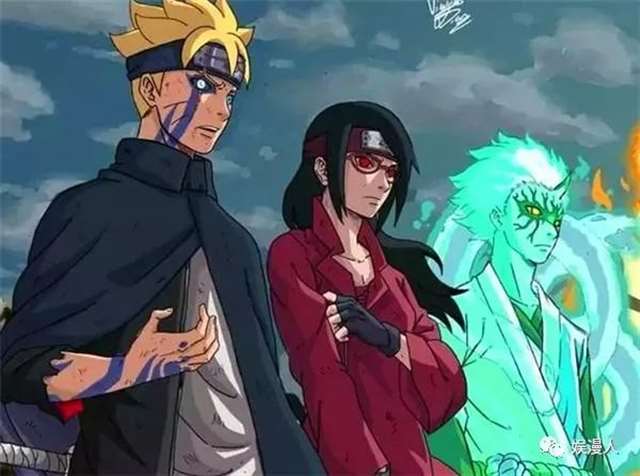 日本动漫火影忍者《博人传》,博人成为九尾人柱力?