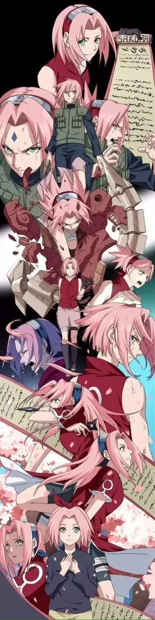 sakura falling——记那个名为春野樱的女孩