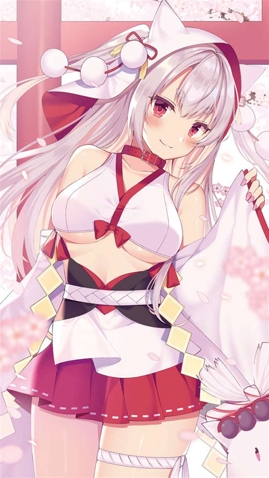 动漫性感同人美女手机壁纸