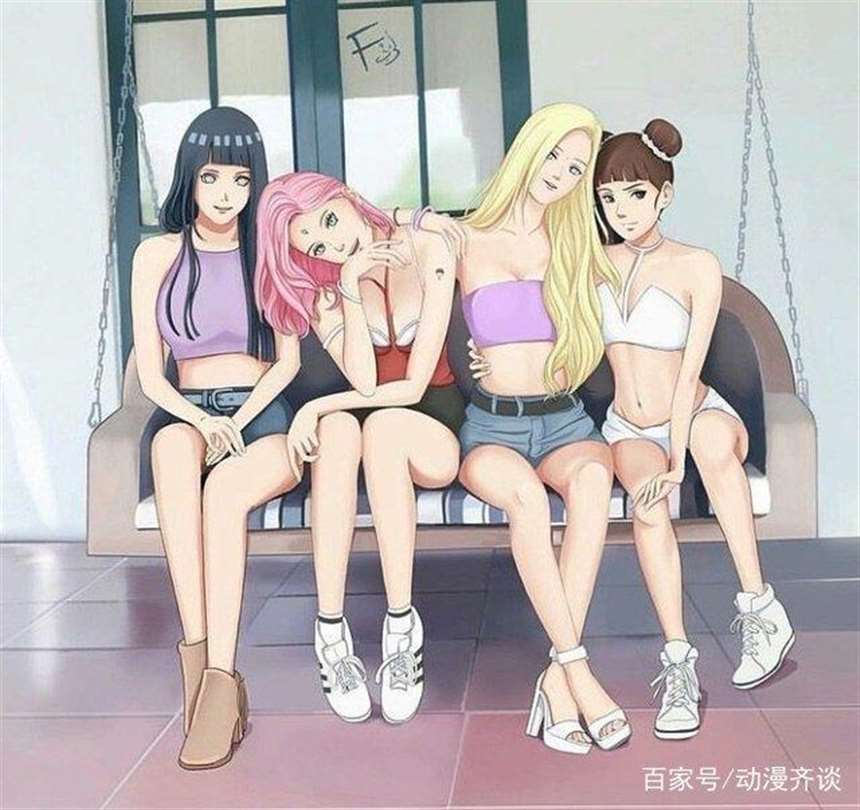 当《火影忍者》穿上现代服装,佐助和小樱这对夫妇惊艳全场!